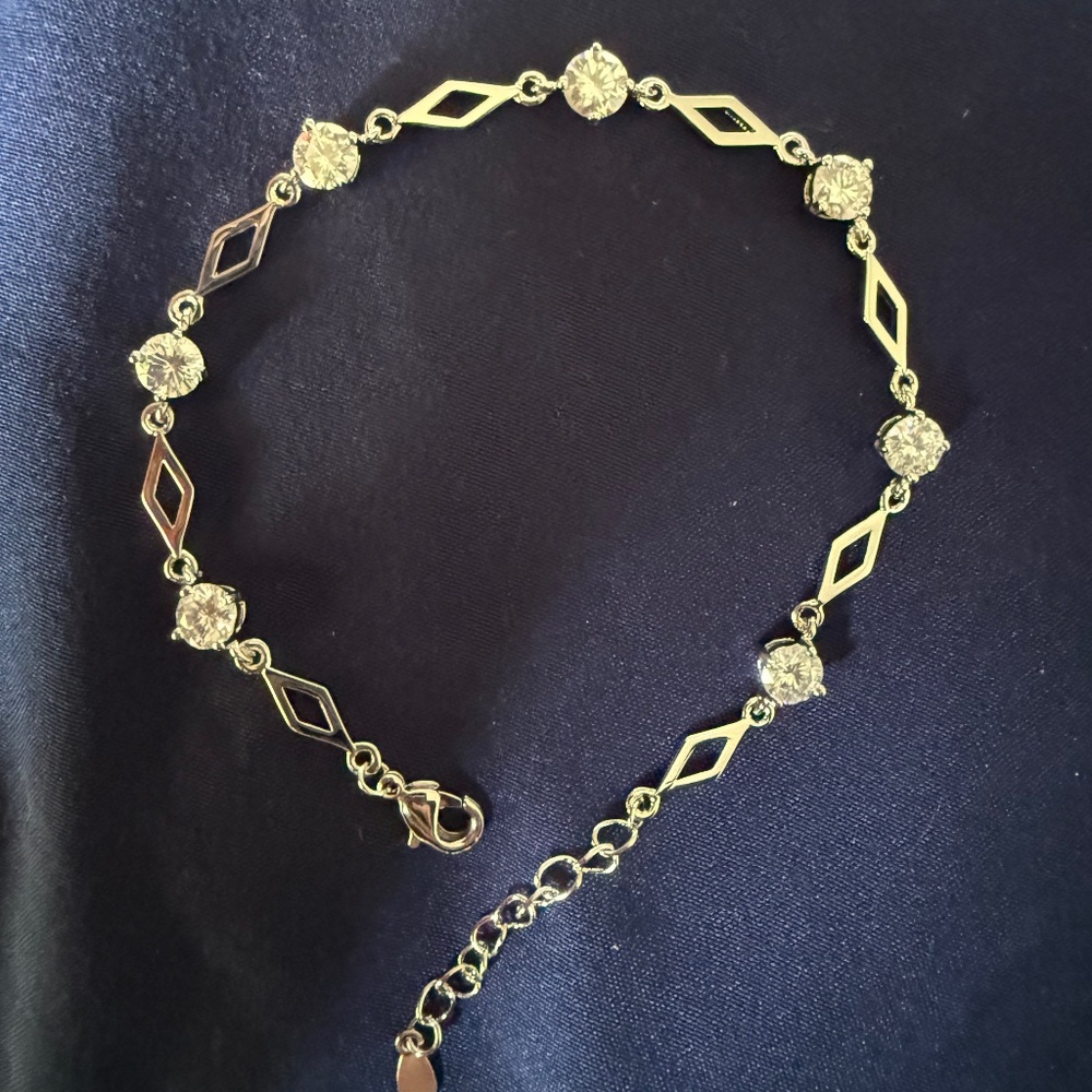 Moissanite Bracelet, NWT